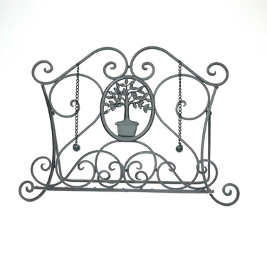 Potted Tree Metal Recipe Book Holder